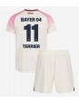 Billige Bayer Leverkusen Martin Terrier #11 Bortedraktsett Barn 2025-26 Kortermet (+ Korte bukser)